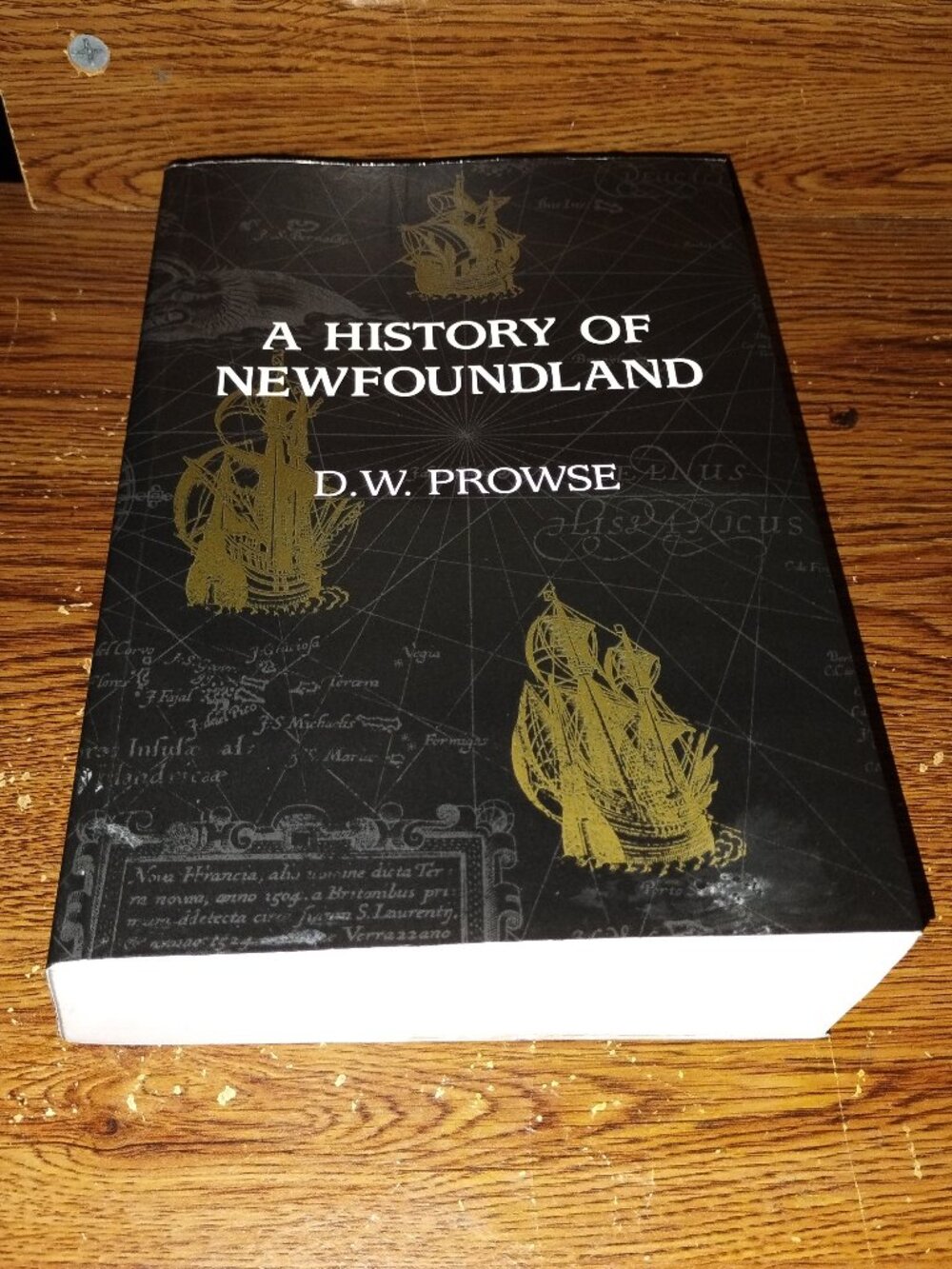 A History of NewFoundland (2002,,D. W. Prowse) Softcover Book